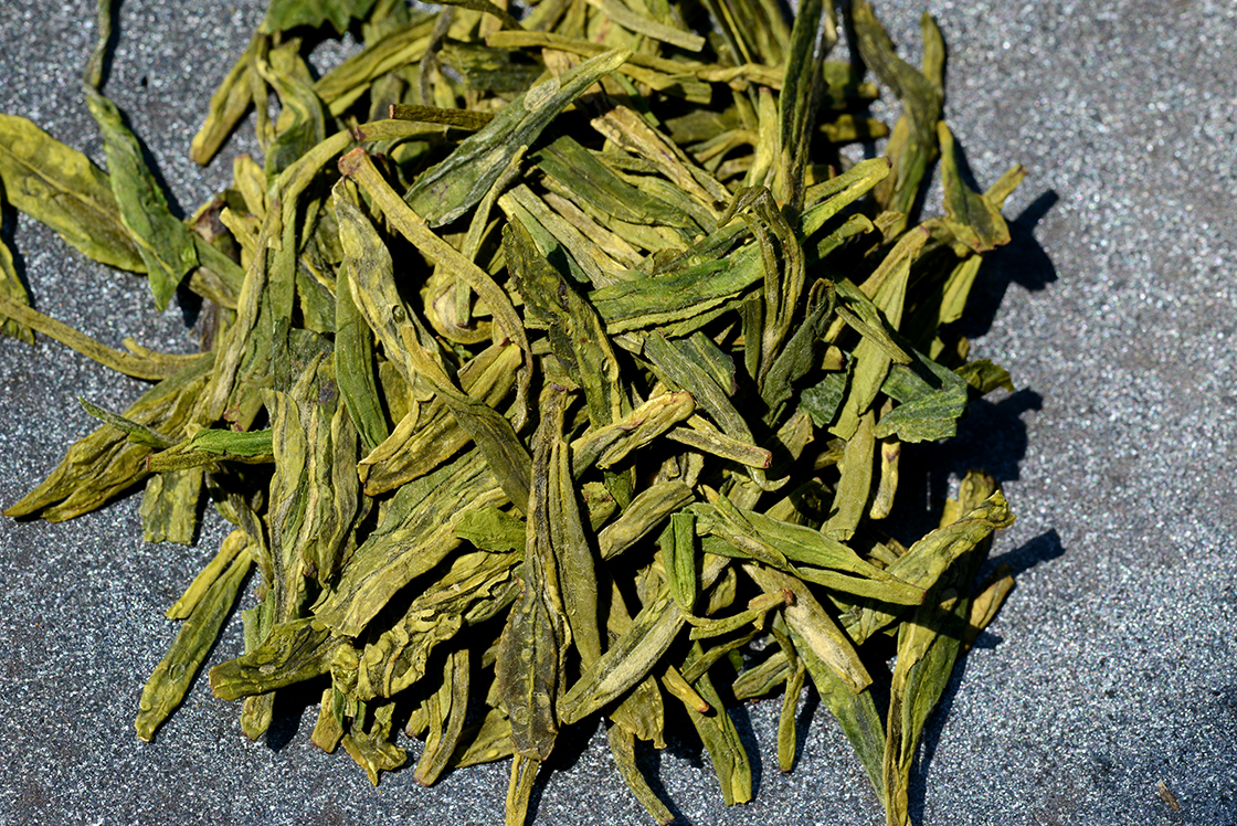 Prémium Shi Feng Long Jing  kínai zöld tea