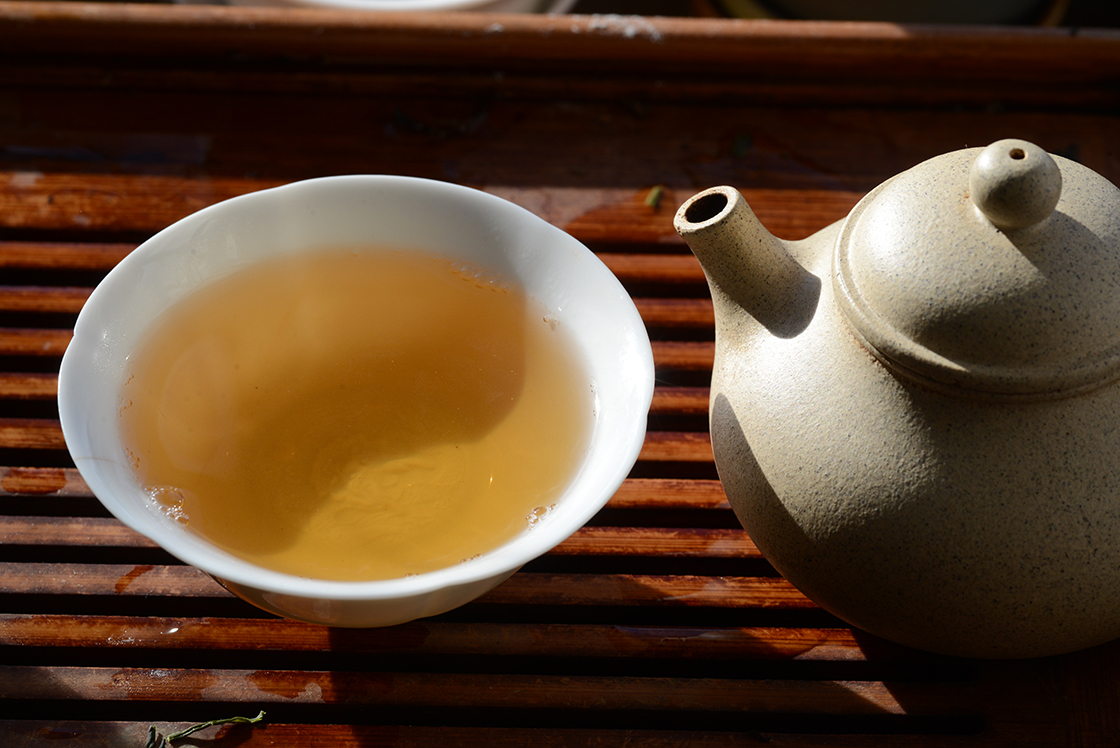 2014 chen yuan hao sheng puer tea