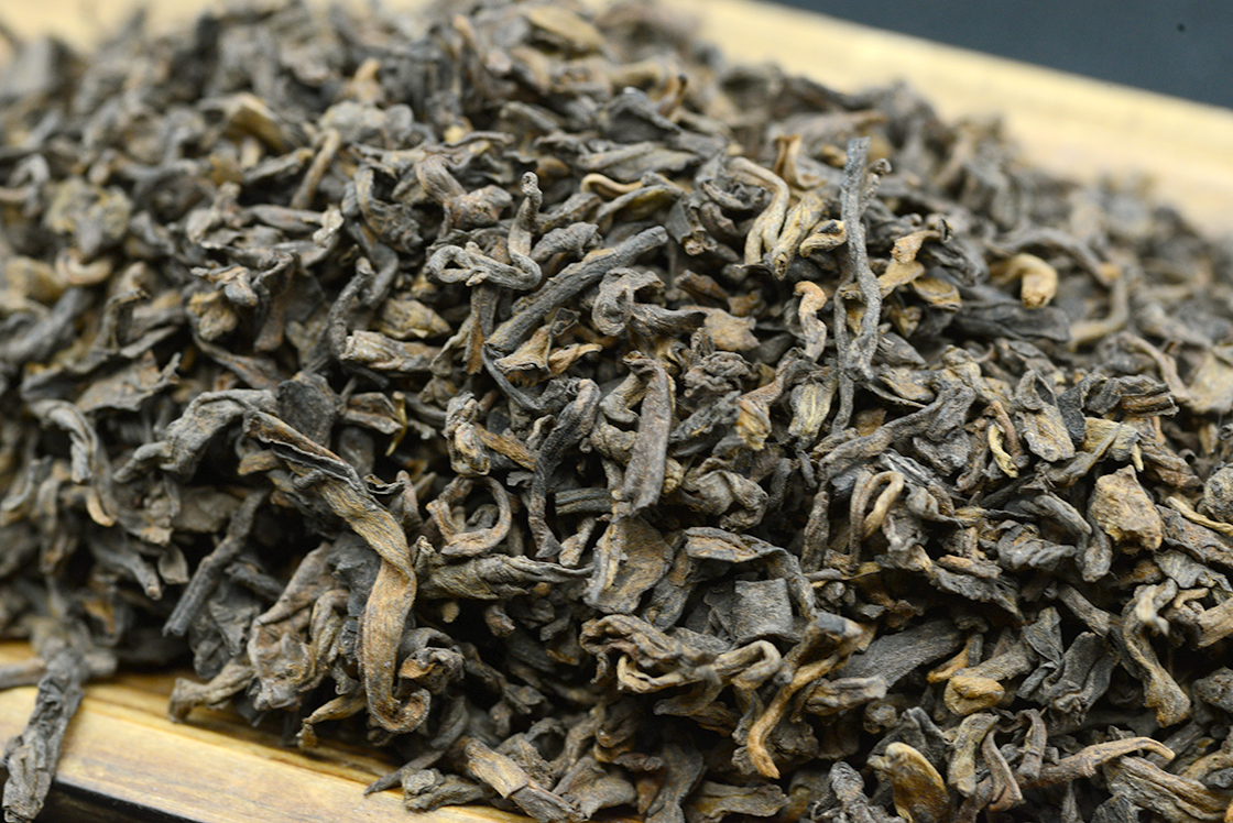 2014 Menghai Te Ji leveles shu puerh tea