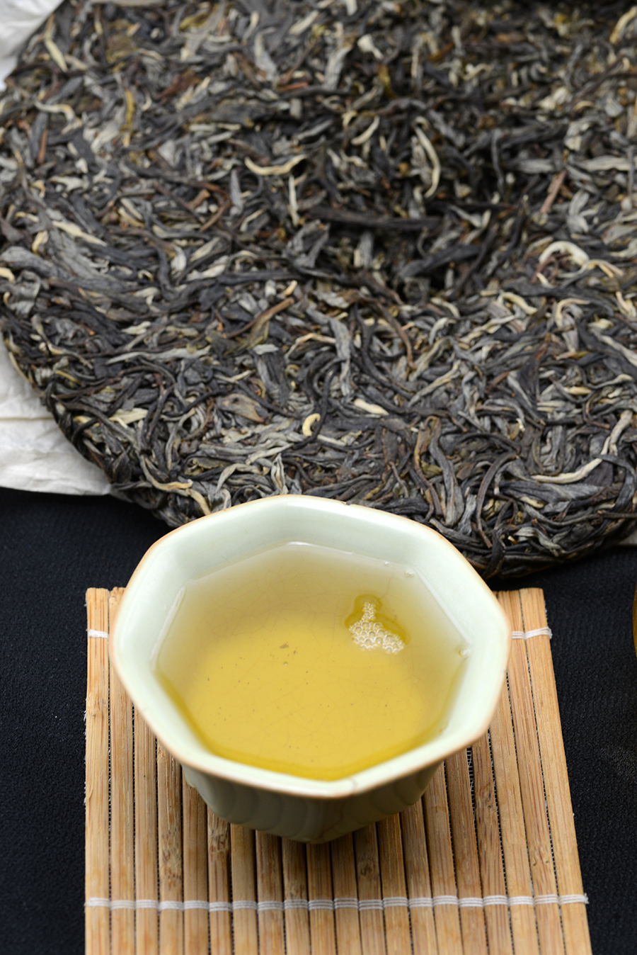 2016 Vad jujuba Fa Gu Shu sheng puerh tea