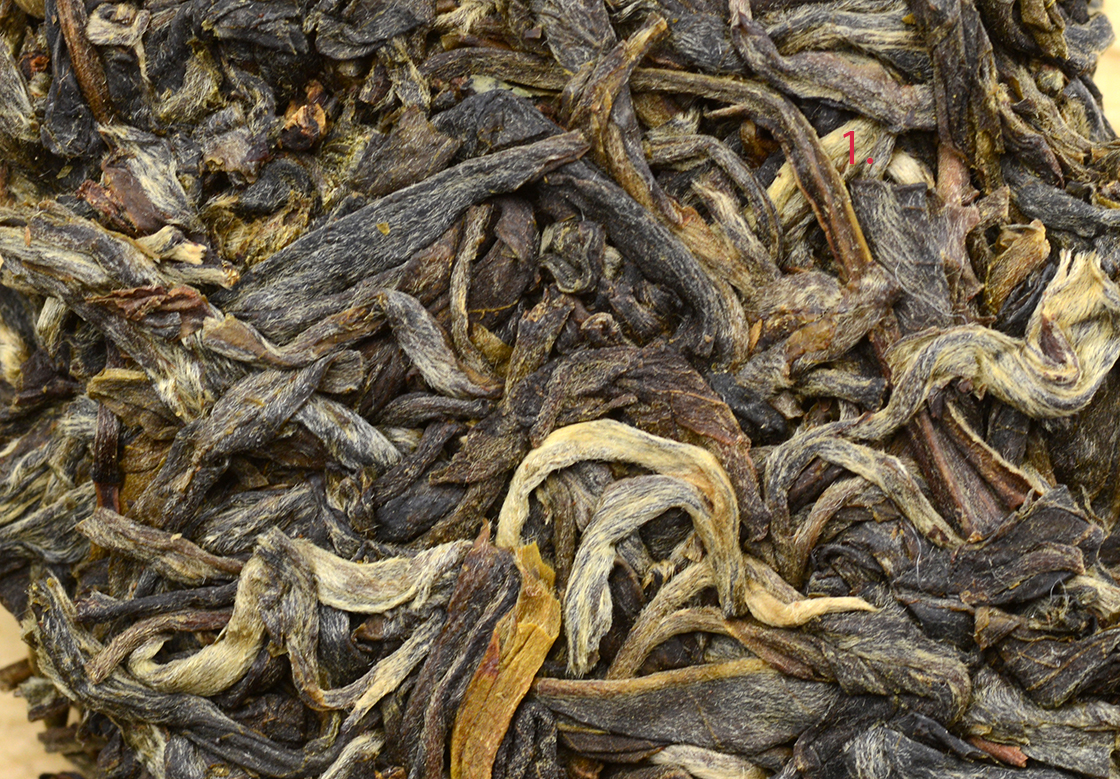 2016 Mengku Huang Shan Sárga hegység sheng puerh tea