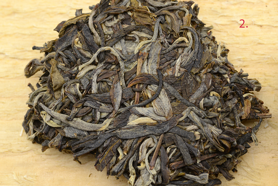 2016 Mengku Huang Shan Sárga hegység sheng puerh tea