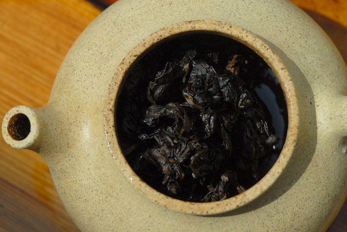 vörös tie guan yin oolong tea