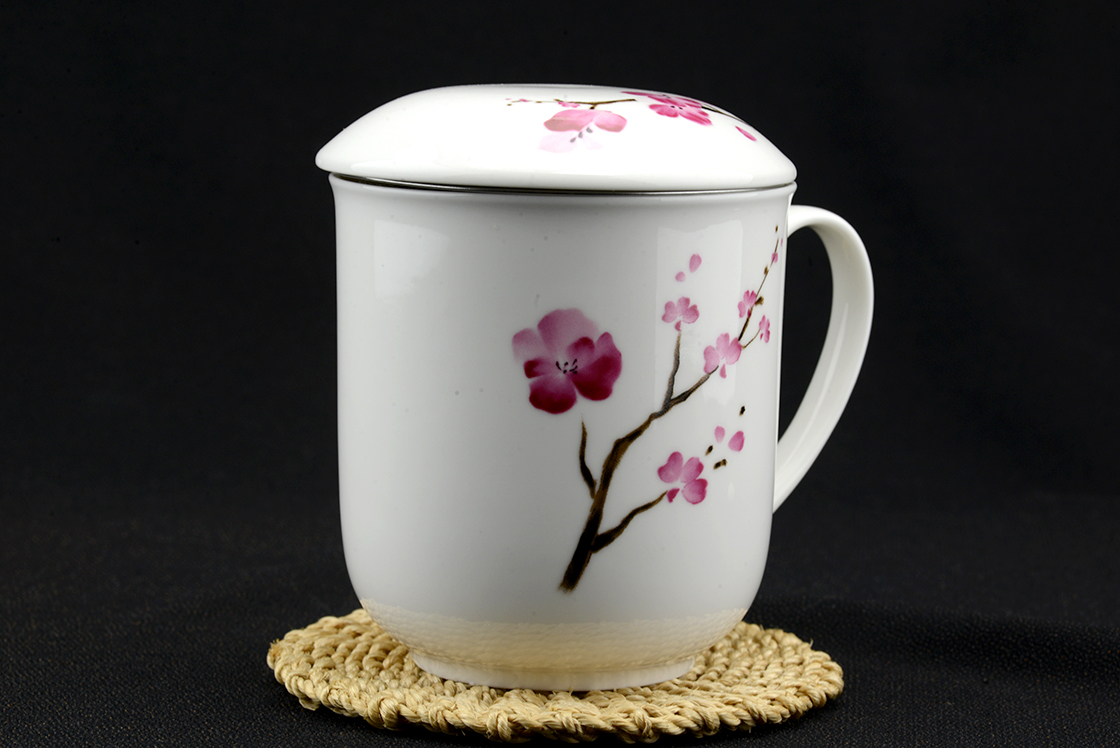 sakura japán cseresznye porcelán teáscsésze