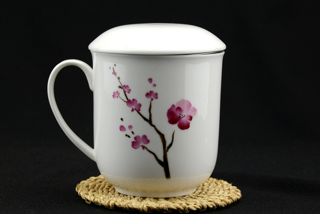 sakura japán cseresznye porcelán teáscsésze