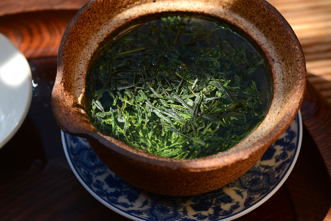 Sencha Kawane Okuhikari prémium japán zöld tea