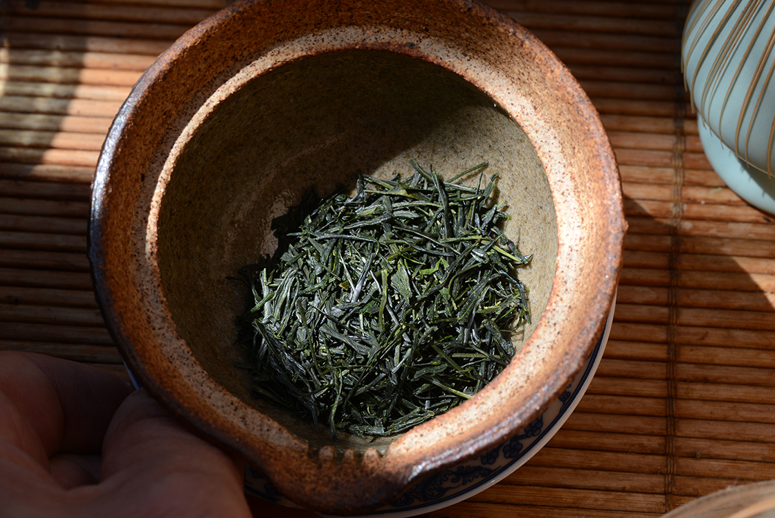 Sencha Kawane Okuhikari prémium japán zöld tea