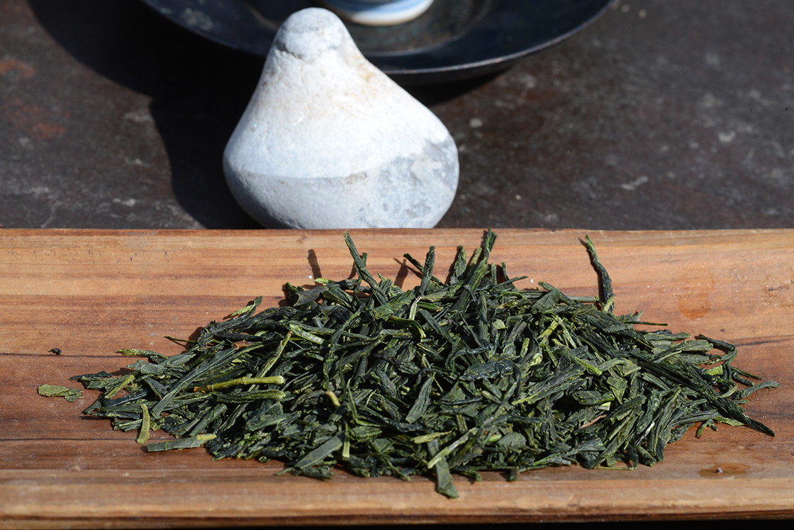 asamiya sencha zairai japán zöld tea