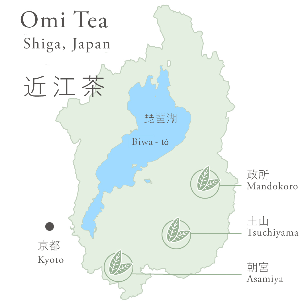 omi tea térkép