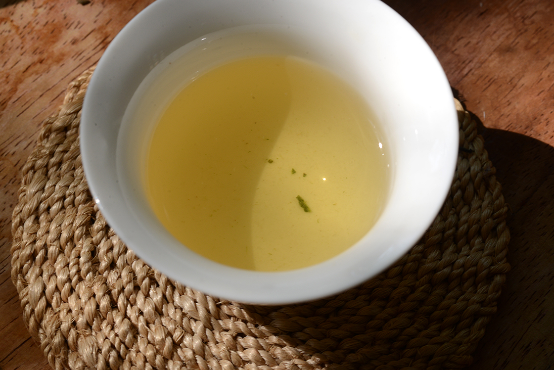 sencha kawane tsuyu hikari prémium japán zöld tea