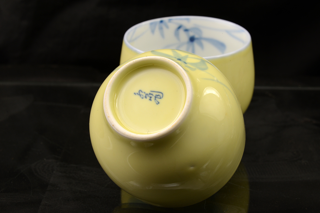 Arita japán porcelán teáscsésze készlet