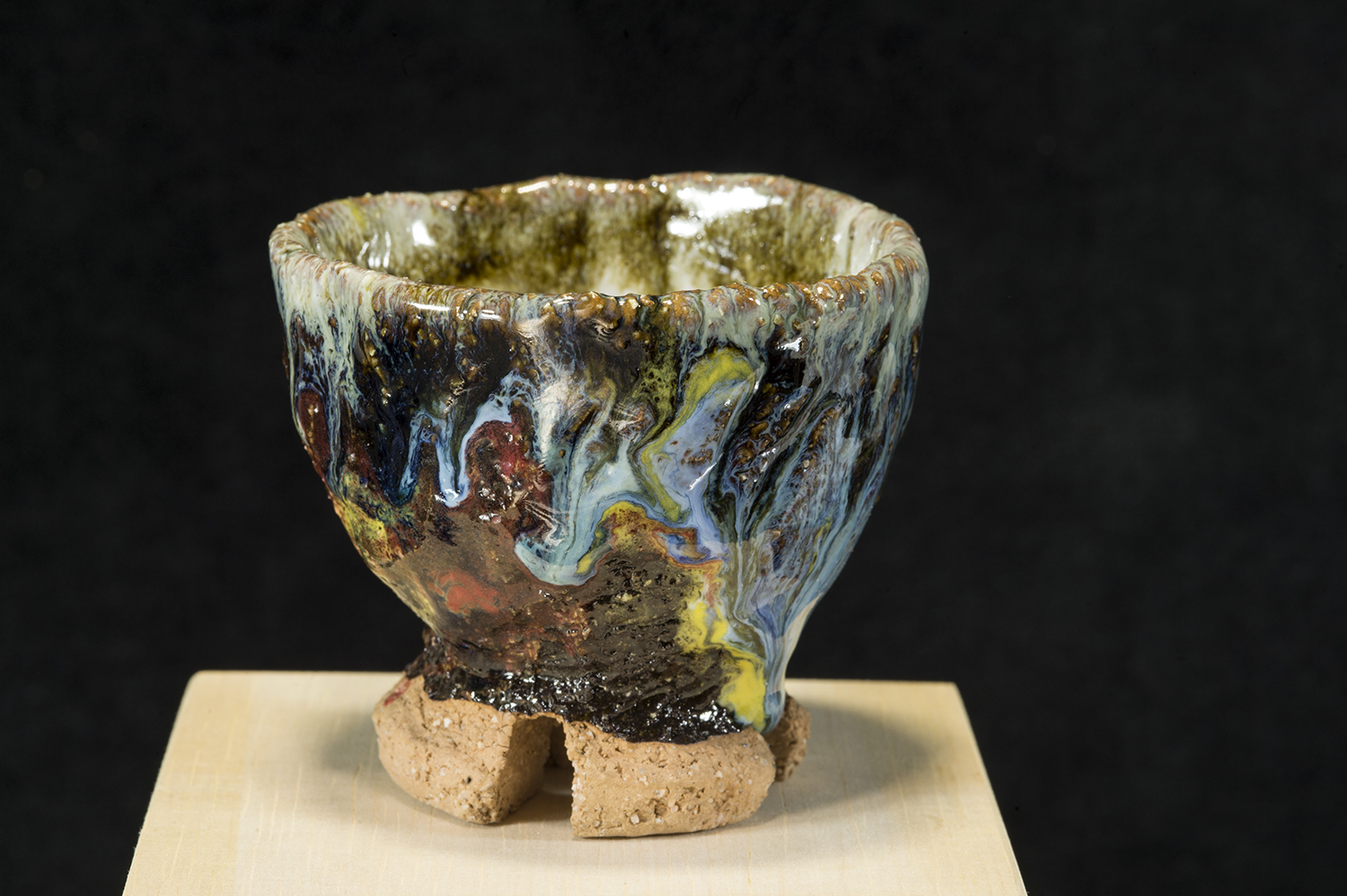 Yamane seigan colorful sake cup