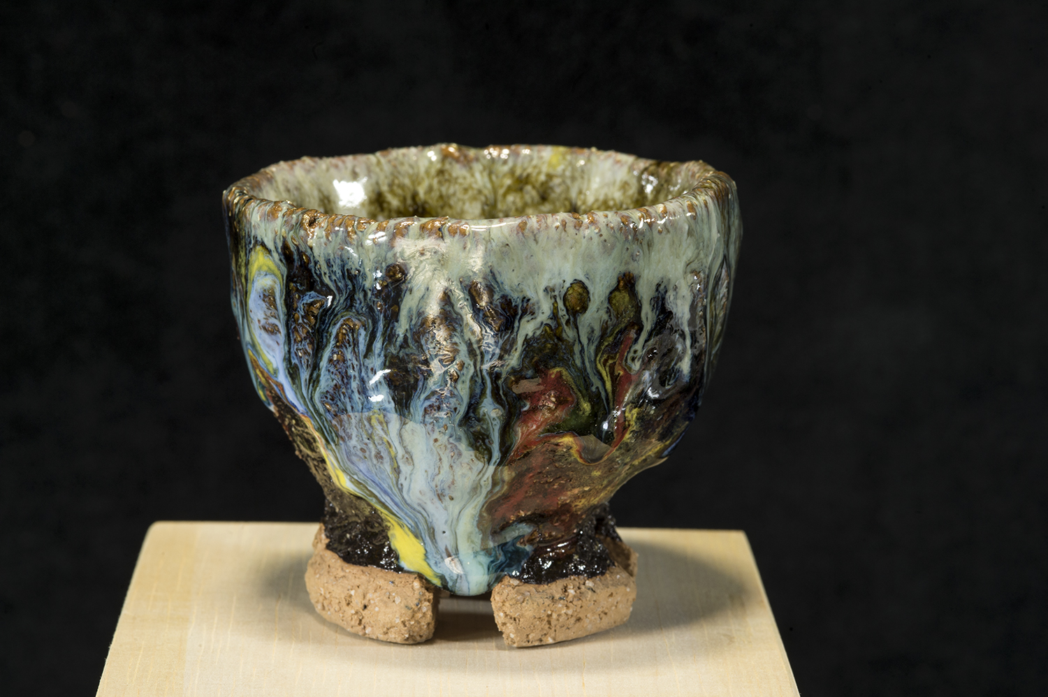 Yamane seigan colorful sake cup