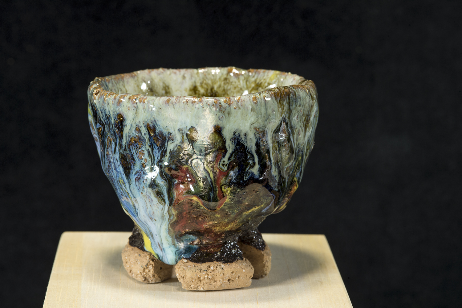 Yamane seigan colorful sake cup