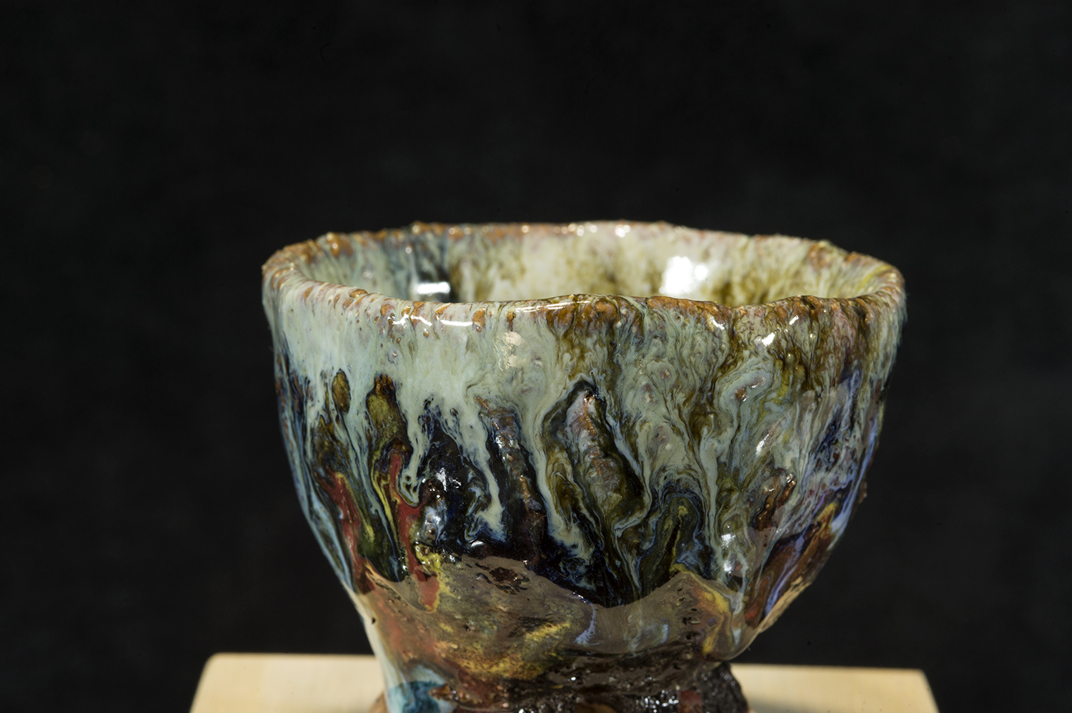 Yamane seigan colorful sake cup