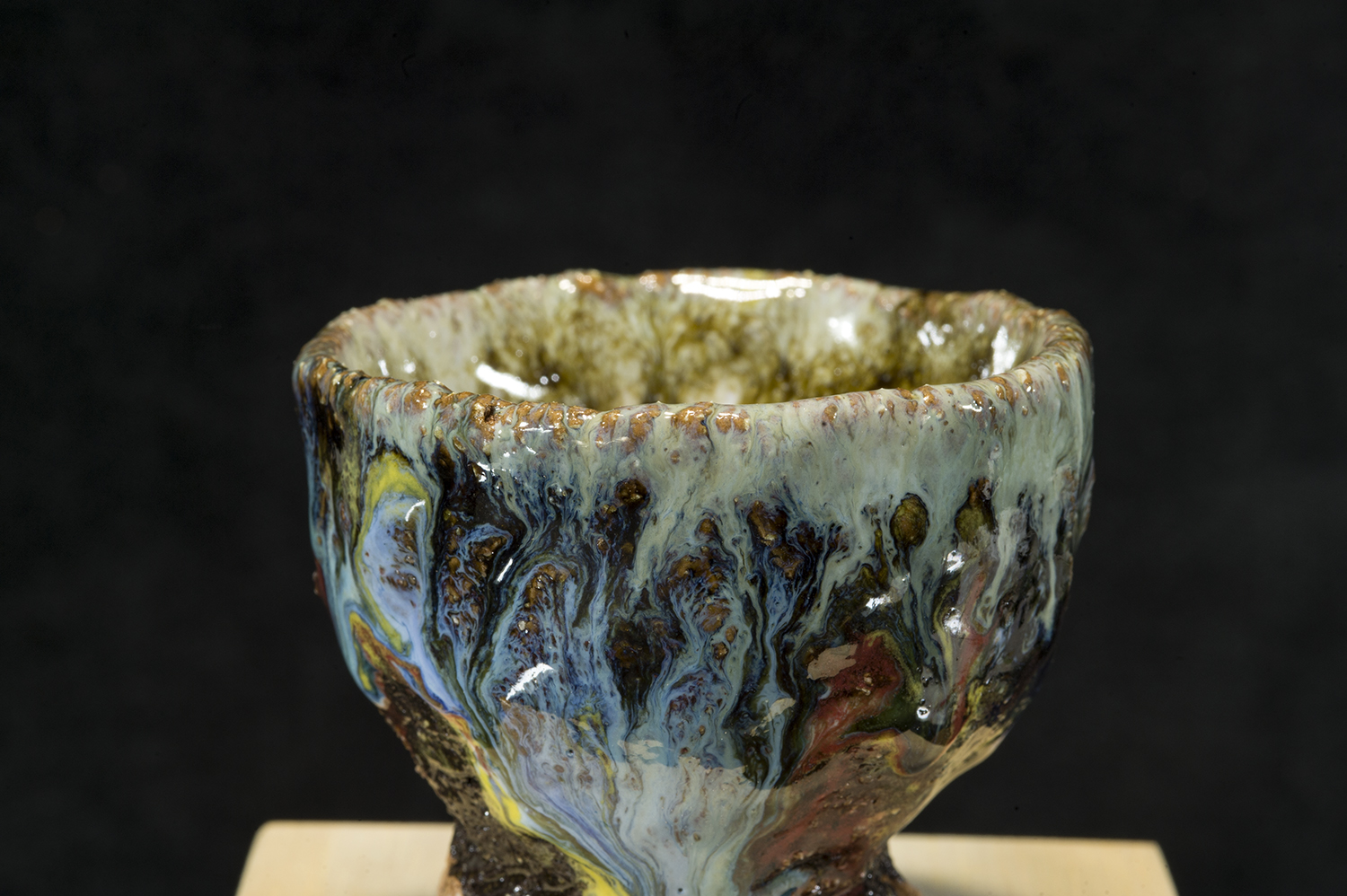 Yamane seigan colorful sake cup