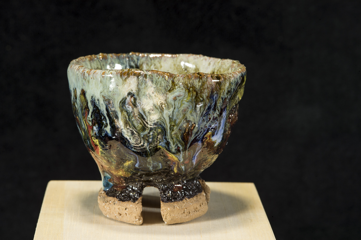 Yamane seigan colorful sake cup