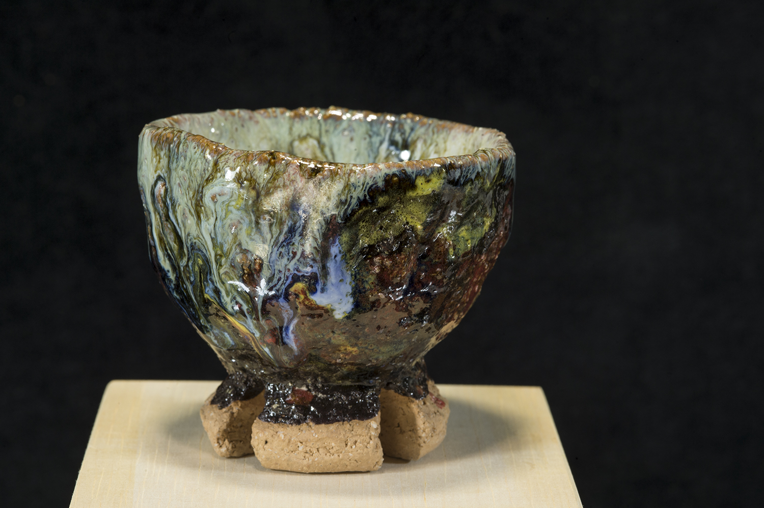 Yamane seigan colorful sake cup
