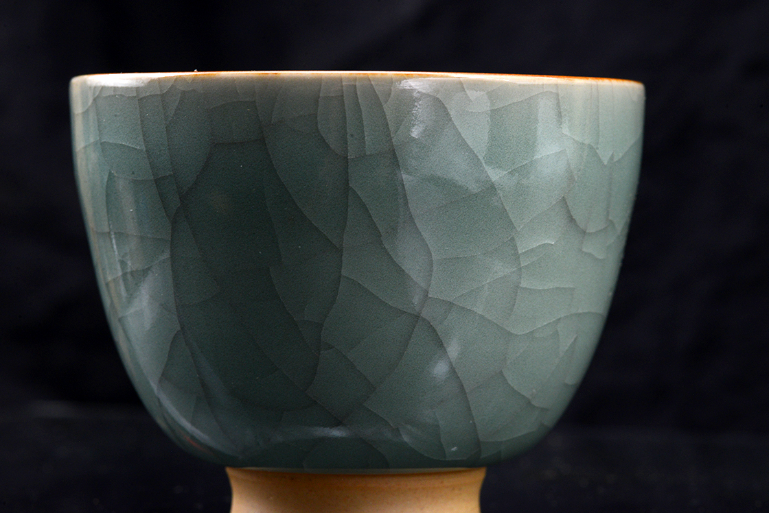 Celadon japán porcelán teáscsésze készlet