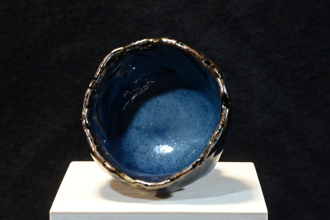 Seigan Blue Hagi szakés csésze