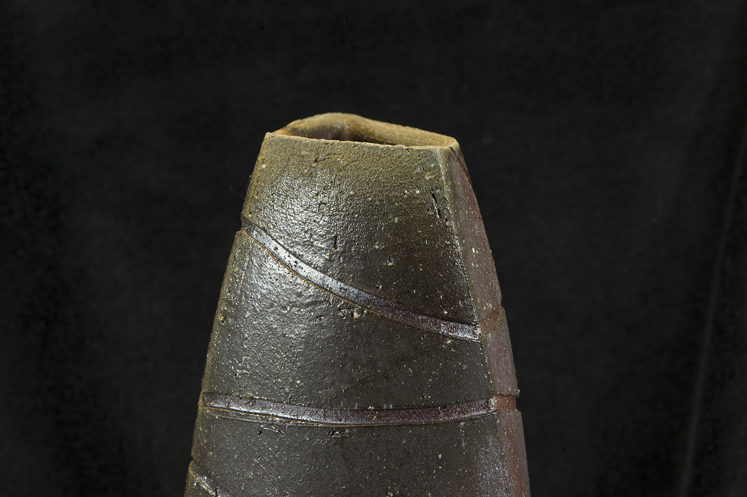 Takushi TAKAHARA 備前自由杯 bizen virágváza