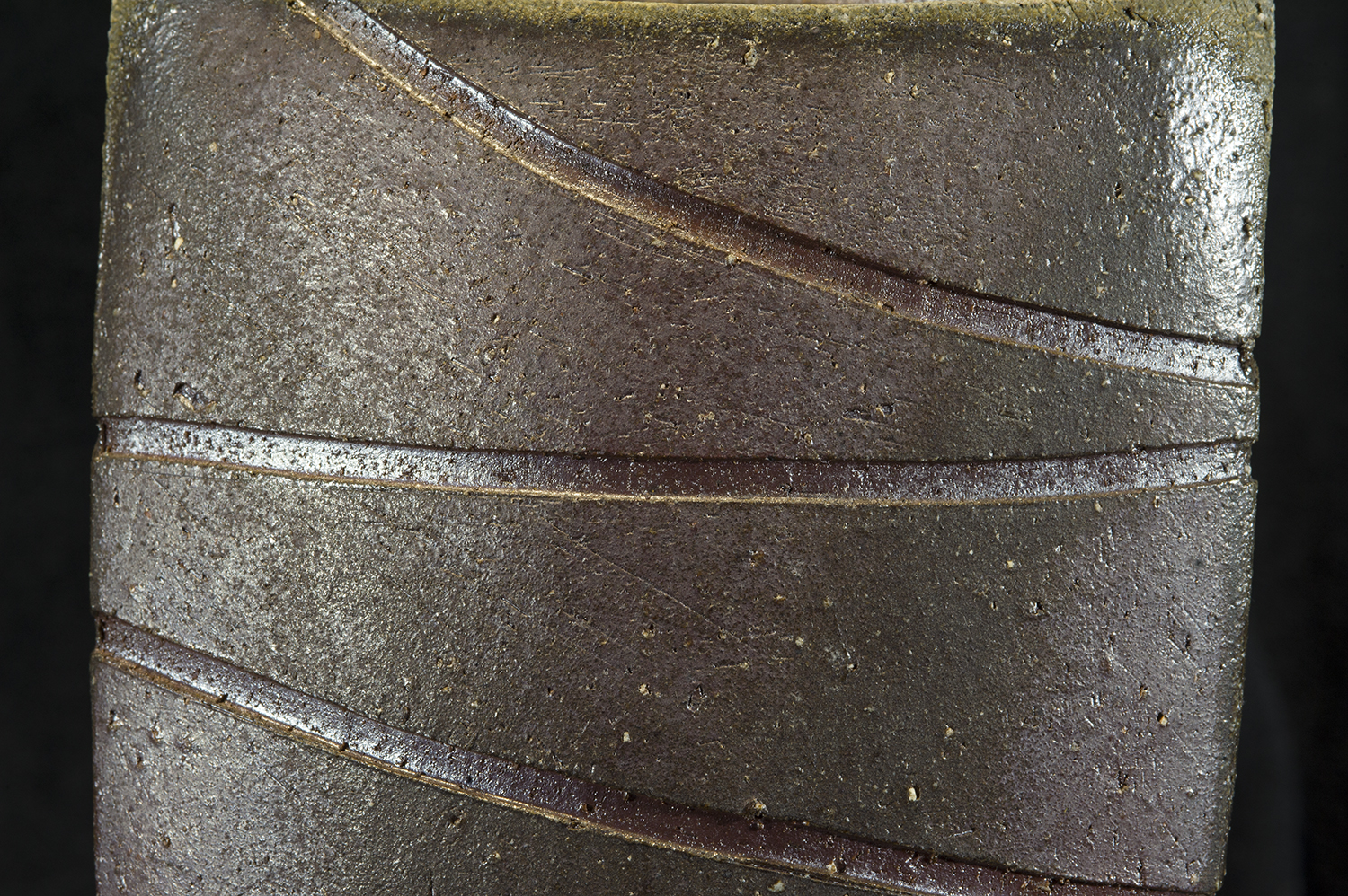 Takushi TAKAHARA 備前自由杯 bizen virágváza