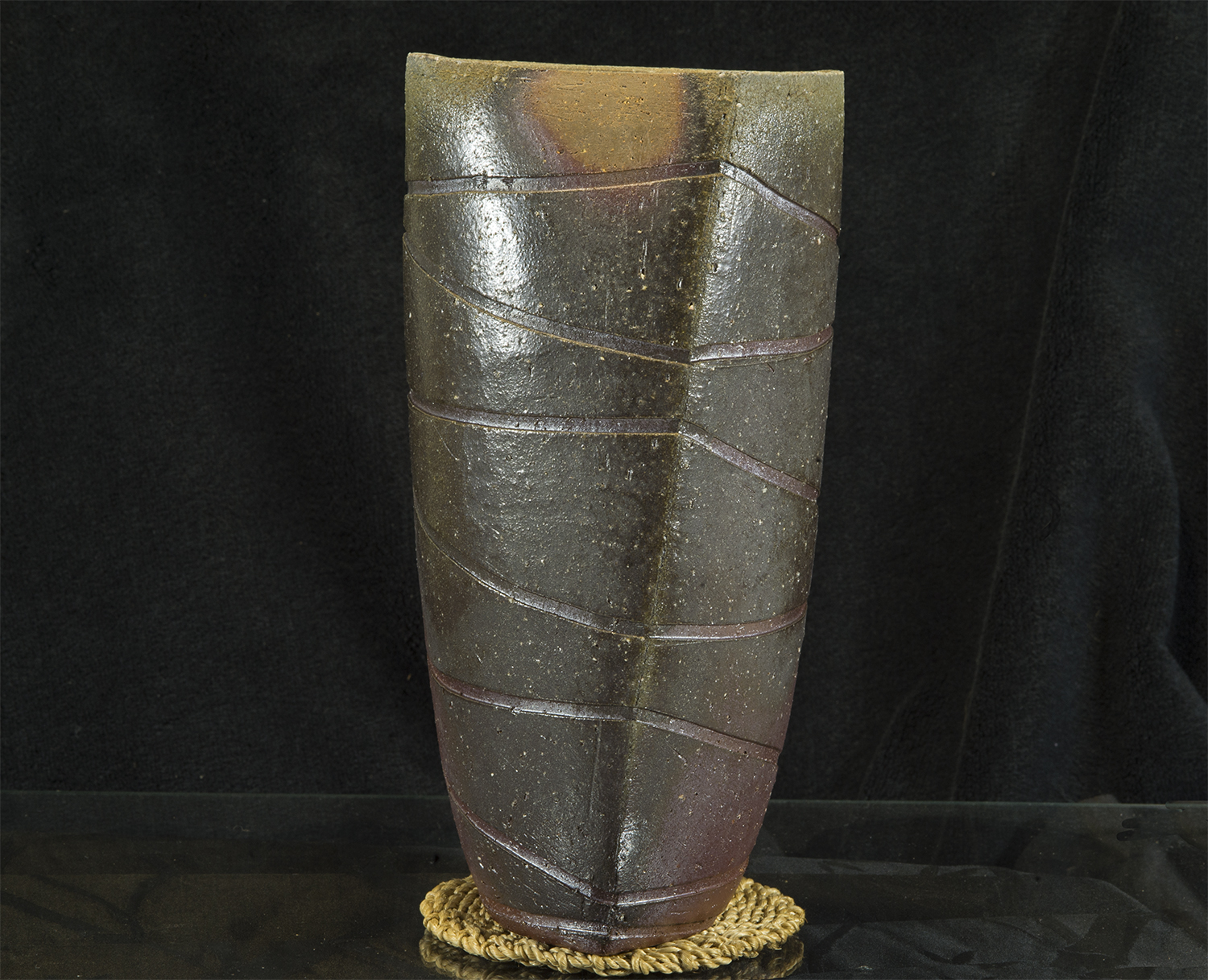 Takushi TAKAHARA 備前自由杯 bizen virágváza