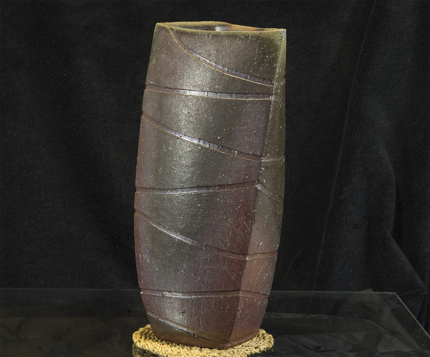 Takushi TAKAHARA 備前自由杯 bizen virágváza