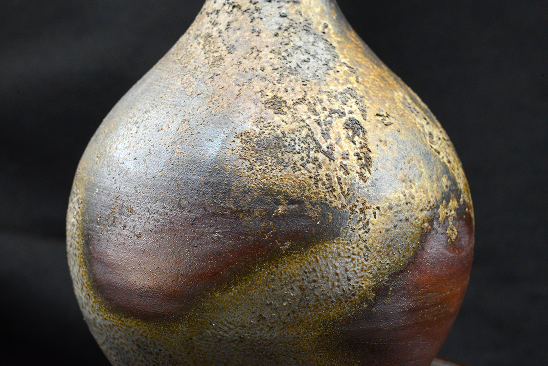 Japán Bizen virágváza