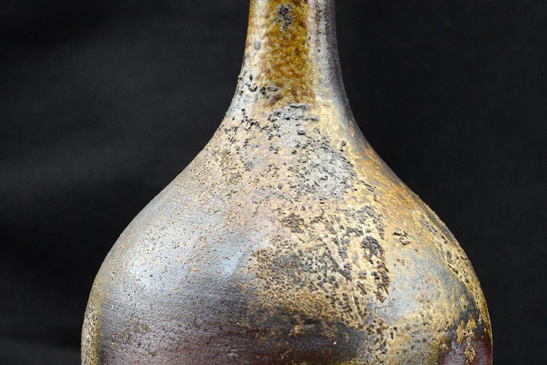 Japán Bizen virágváza