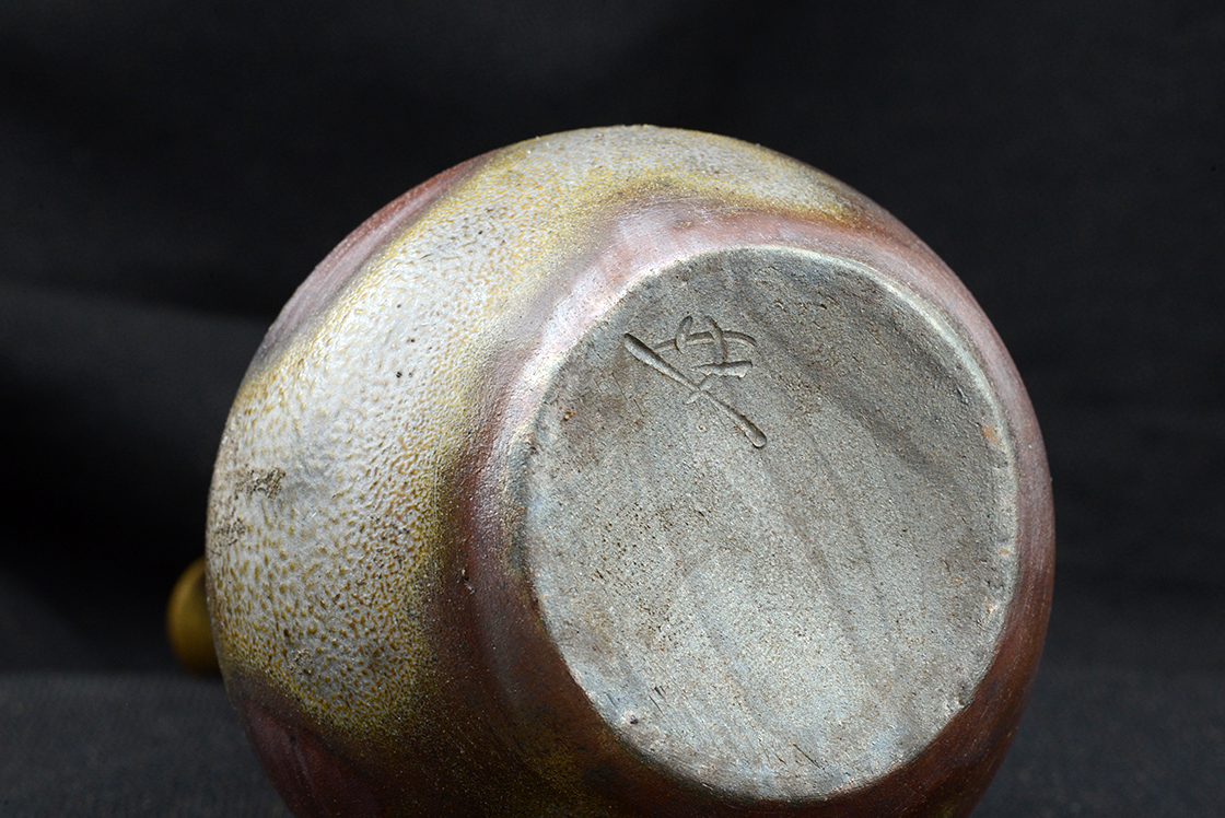 Japán Bizen virágváza