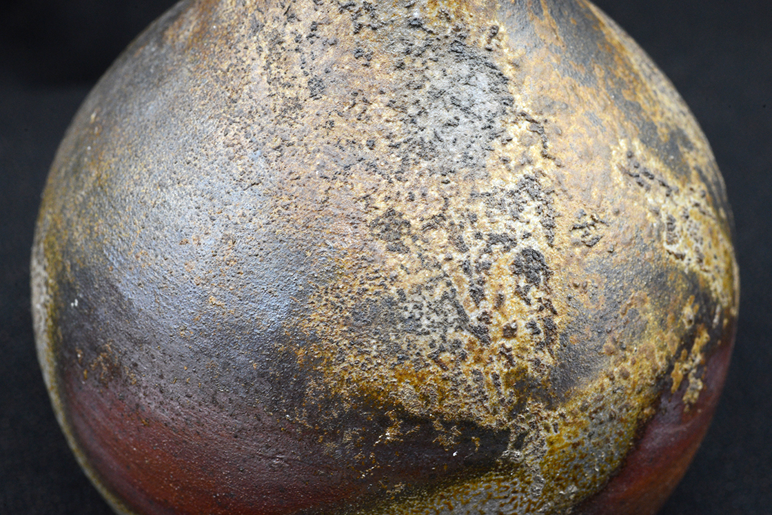 Japán Bizen virágváza