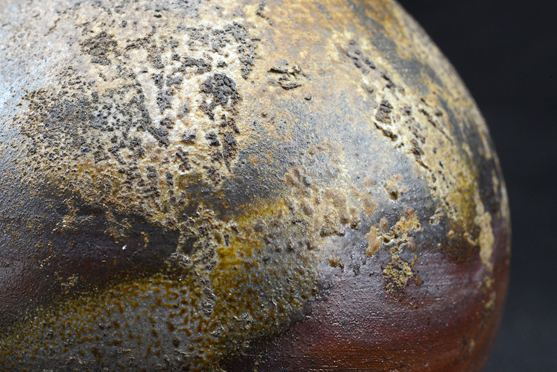 Japán Bizen virágváza