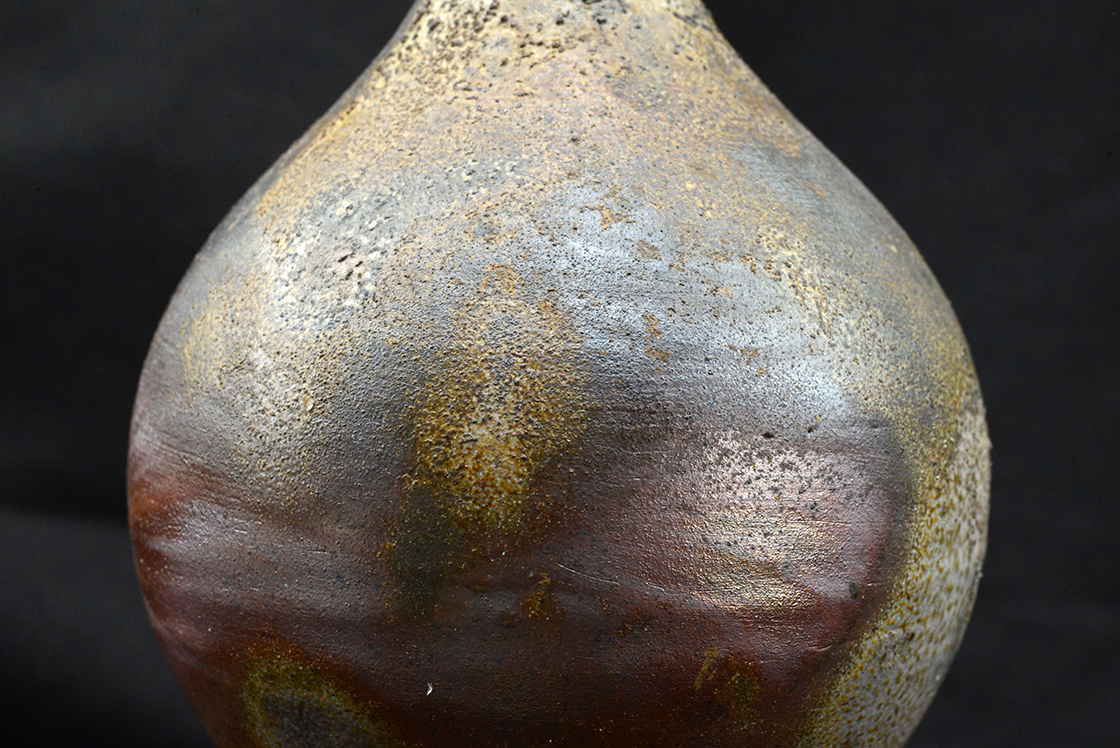Japán Bizen virágváza
