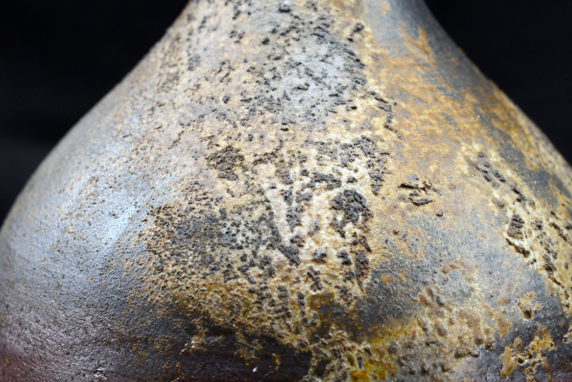 Japán Bizen virágváza