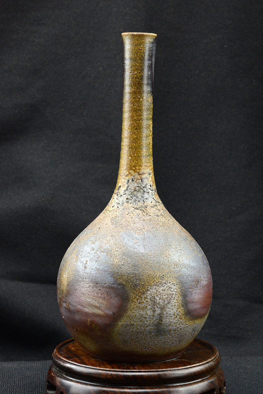Japán Bizen virágváza