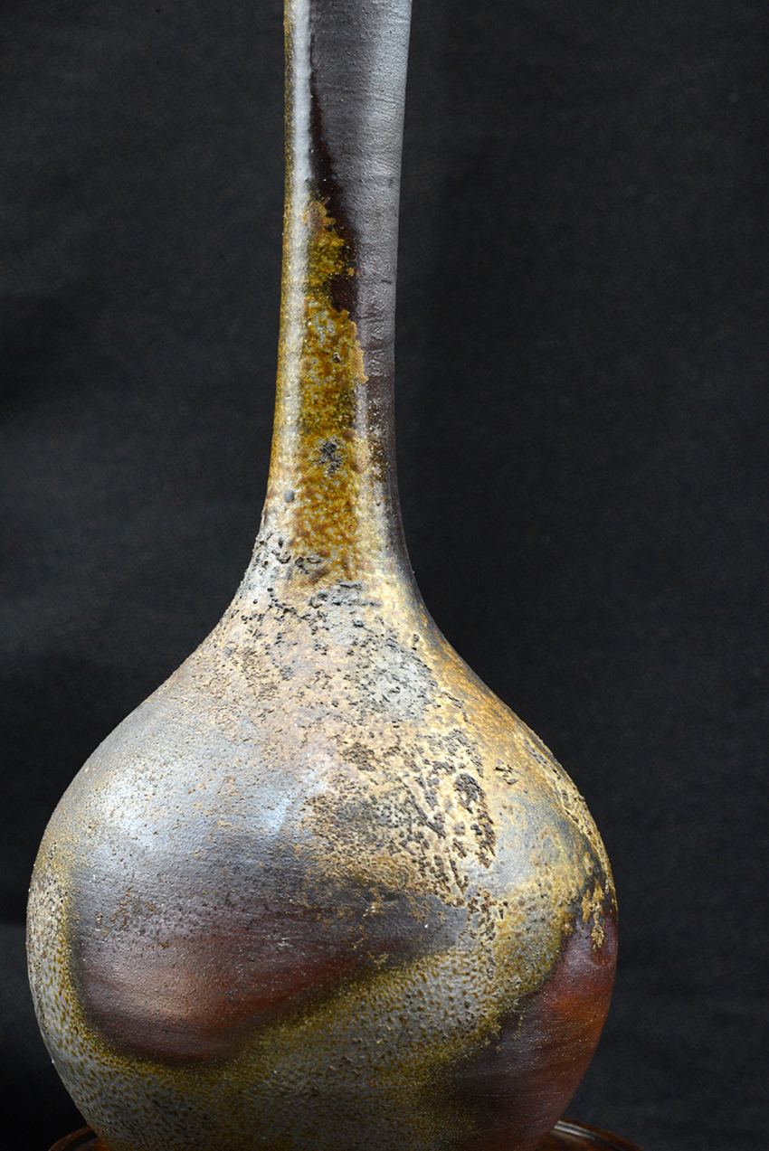 Japán Bizen virágváza