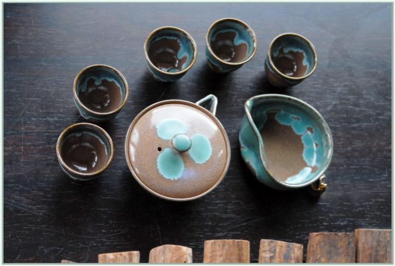 Agano japán teáskészlet