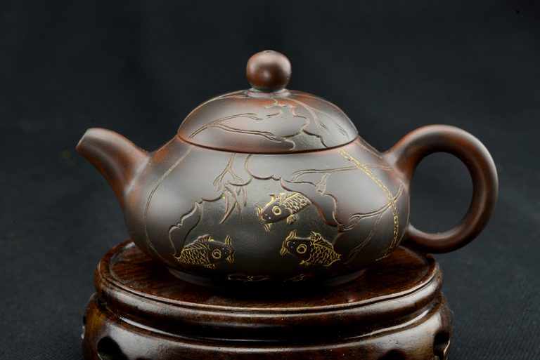 Lótusz forrás Qin Zhou teáskanna