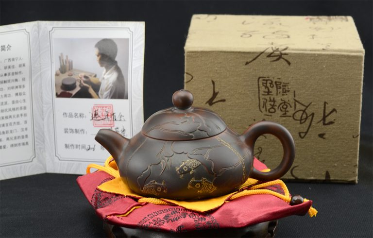 Lótusz forrás Qin Zhou teáskanna