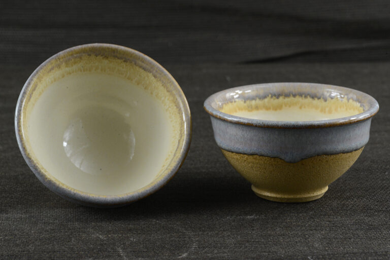 PP pottery mázas teáscsésze