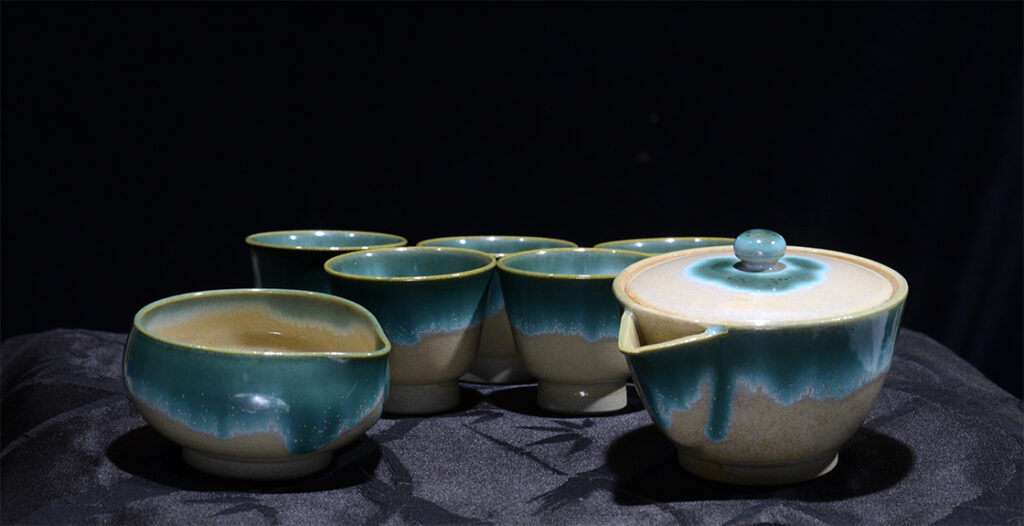 Agano japán teáskészlet