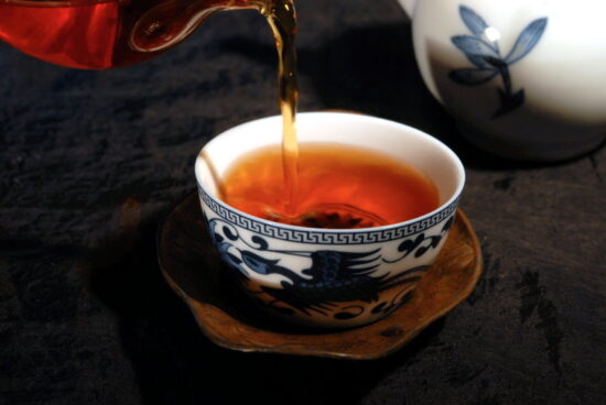 Fekete gyokuro mengding hong cha